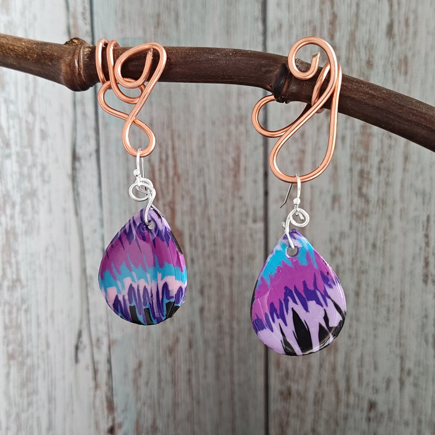 Handmade polymer earrings