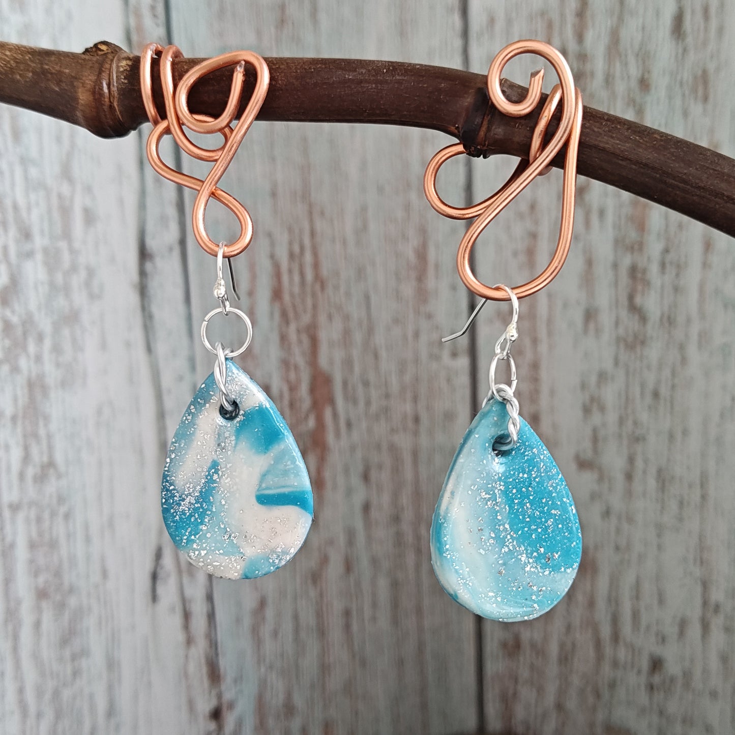 Handmade polymer earrings