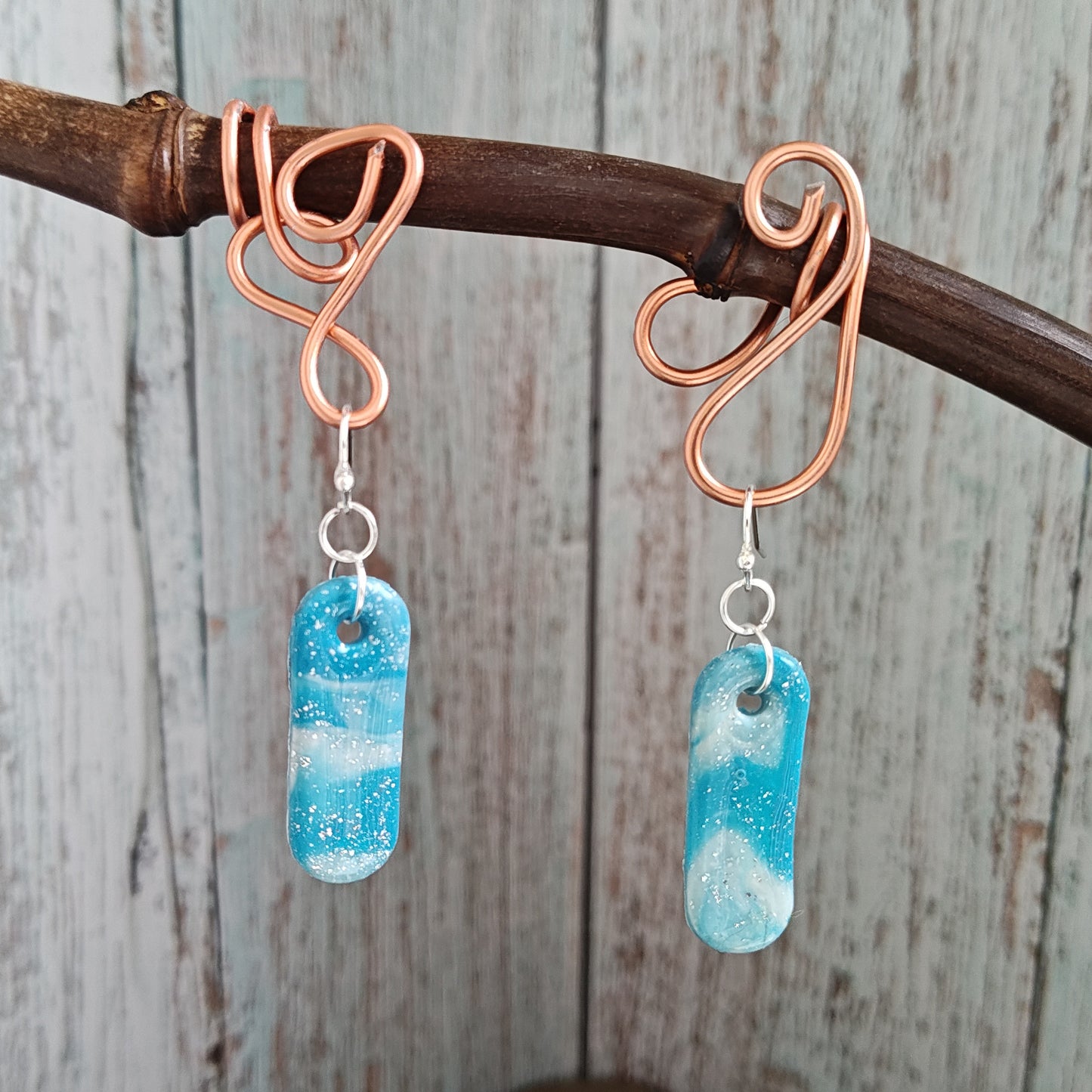 Handmade polymer earrings