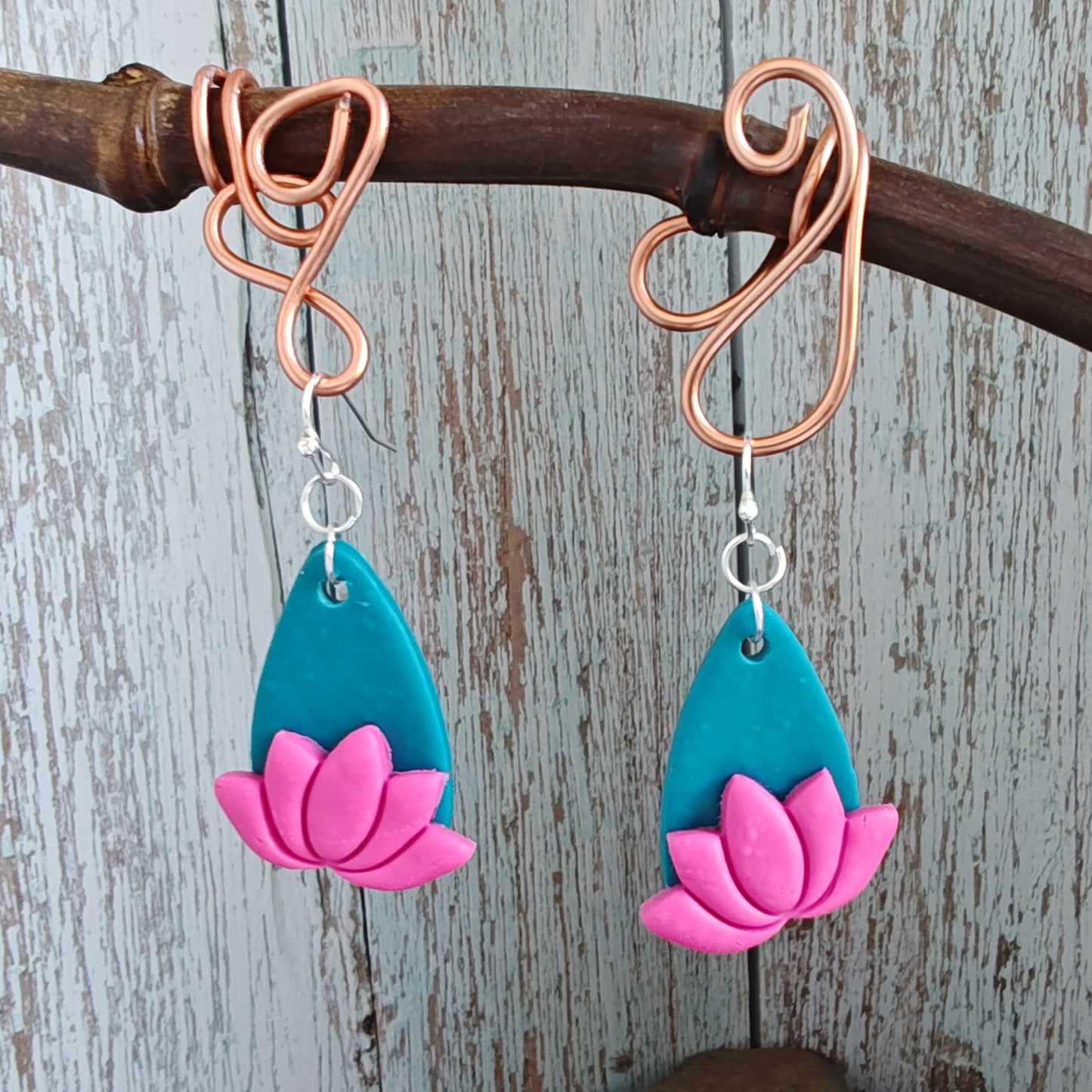 Handmade polymer earrings