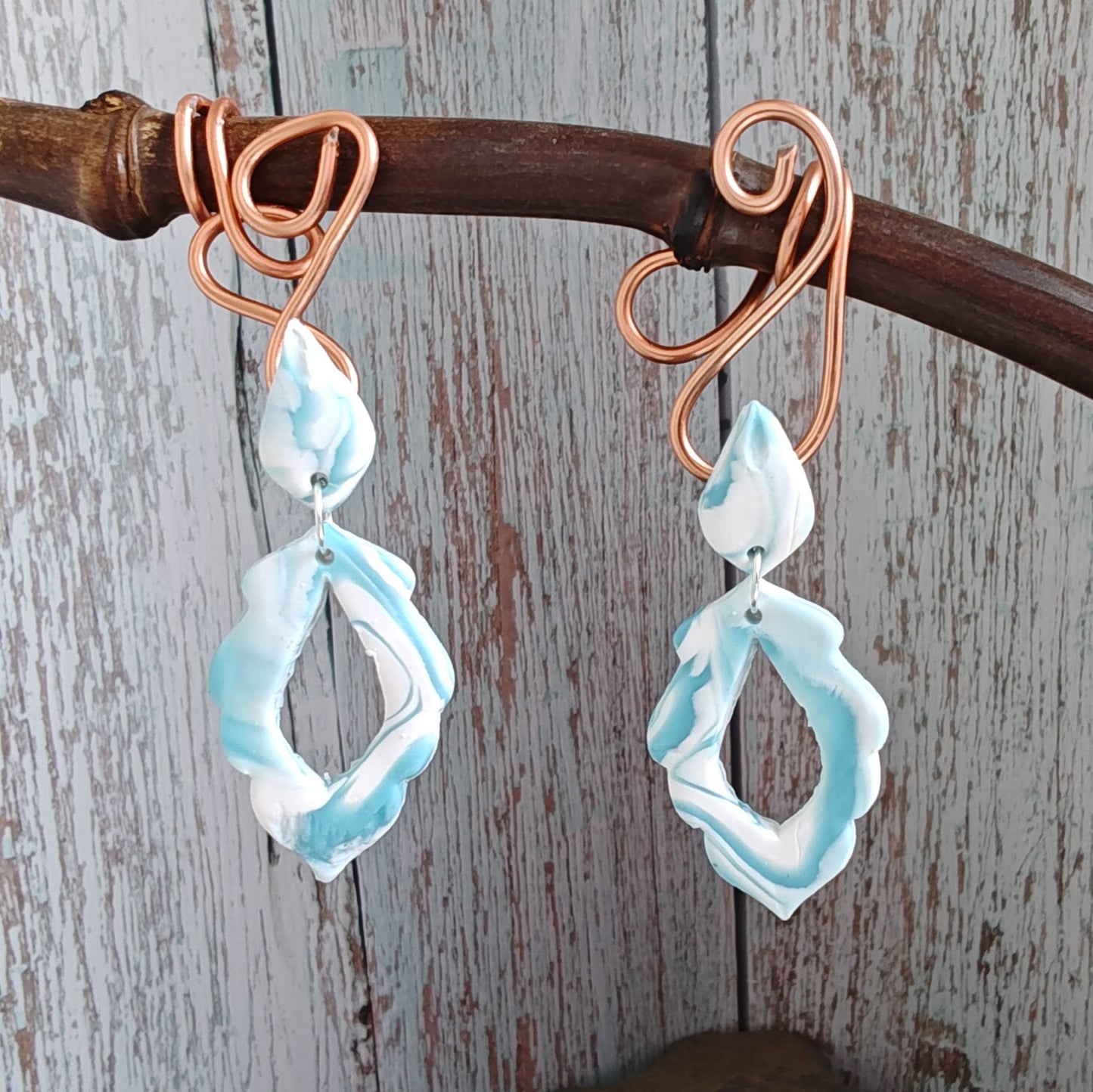 Handmade polymer earrings