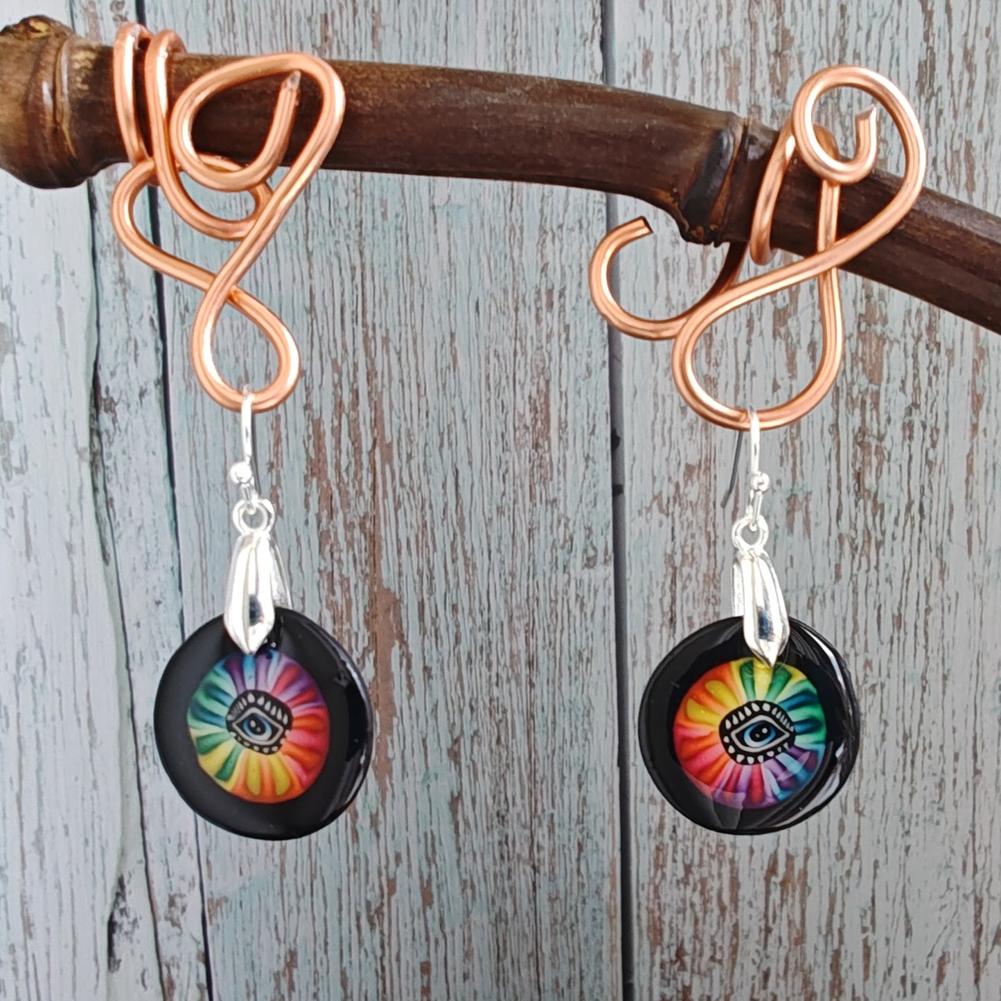 Handmade polymer earrings