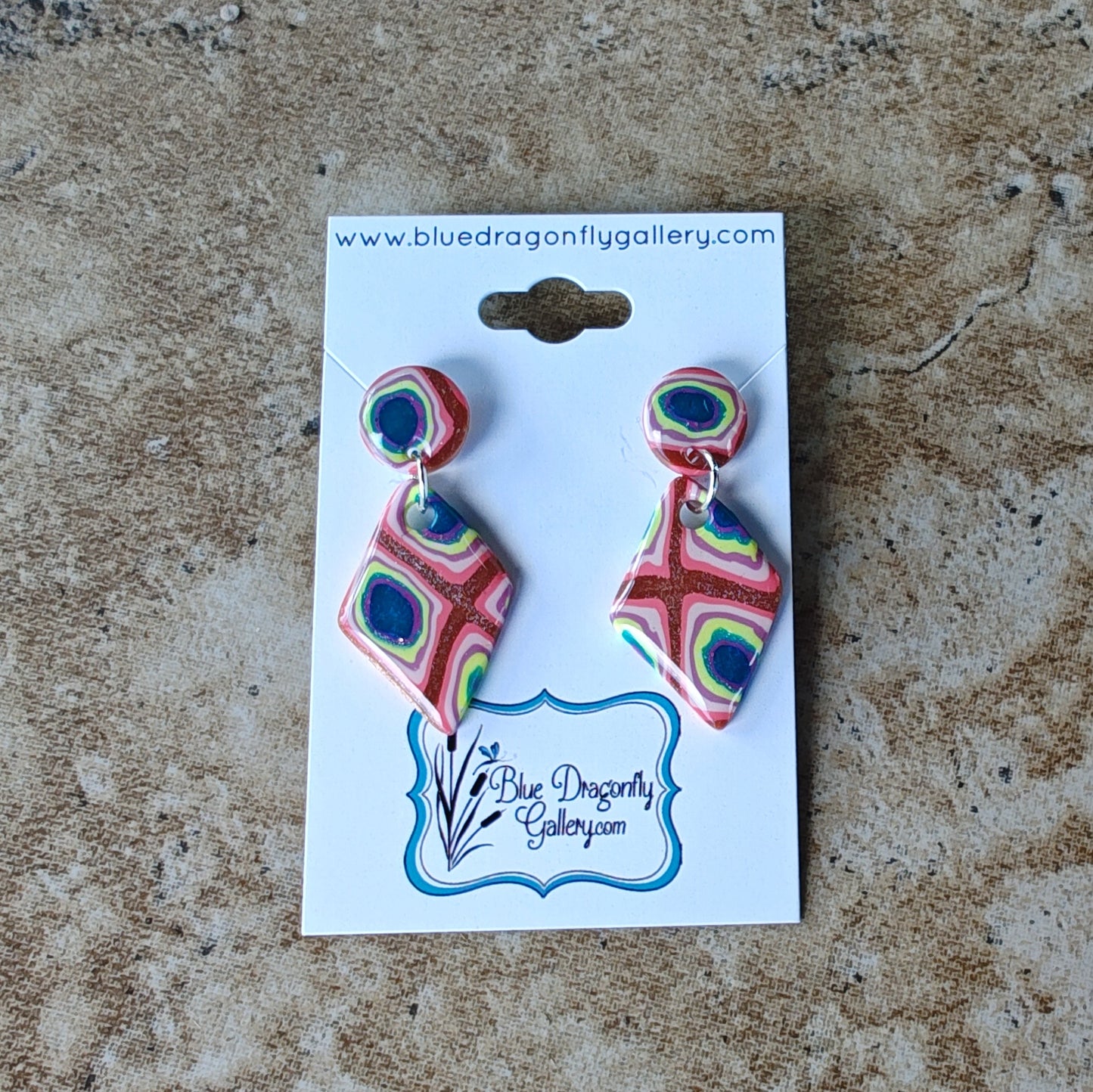 Handmade polymer earrings