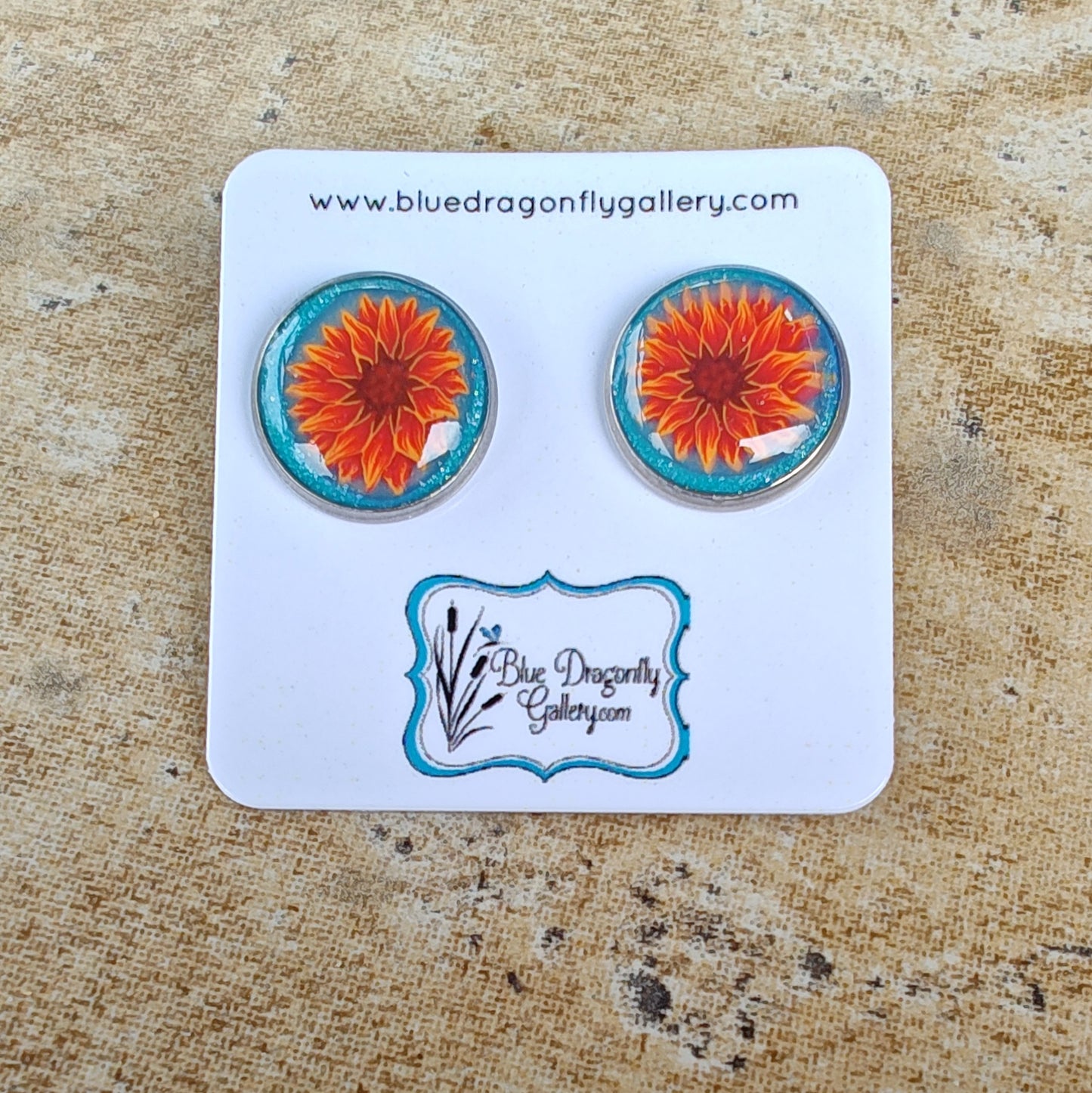 Handmade polymer earrings