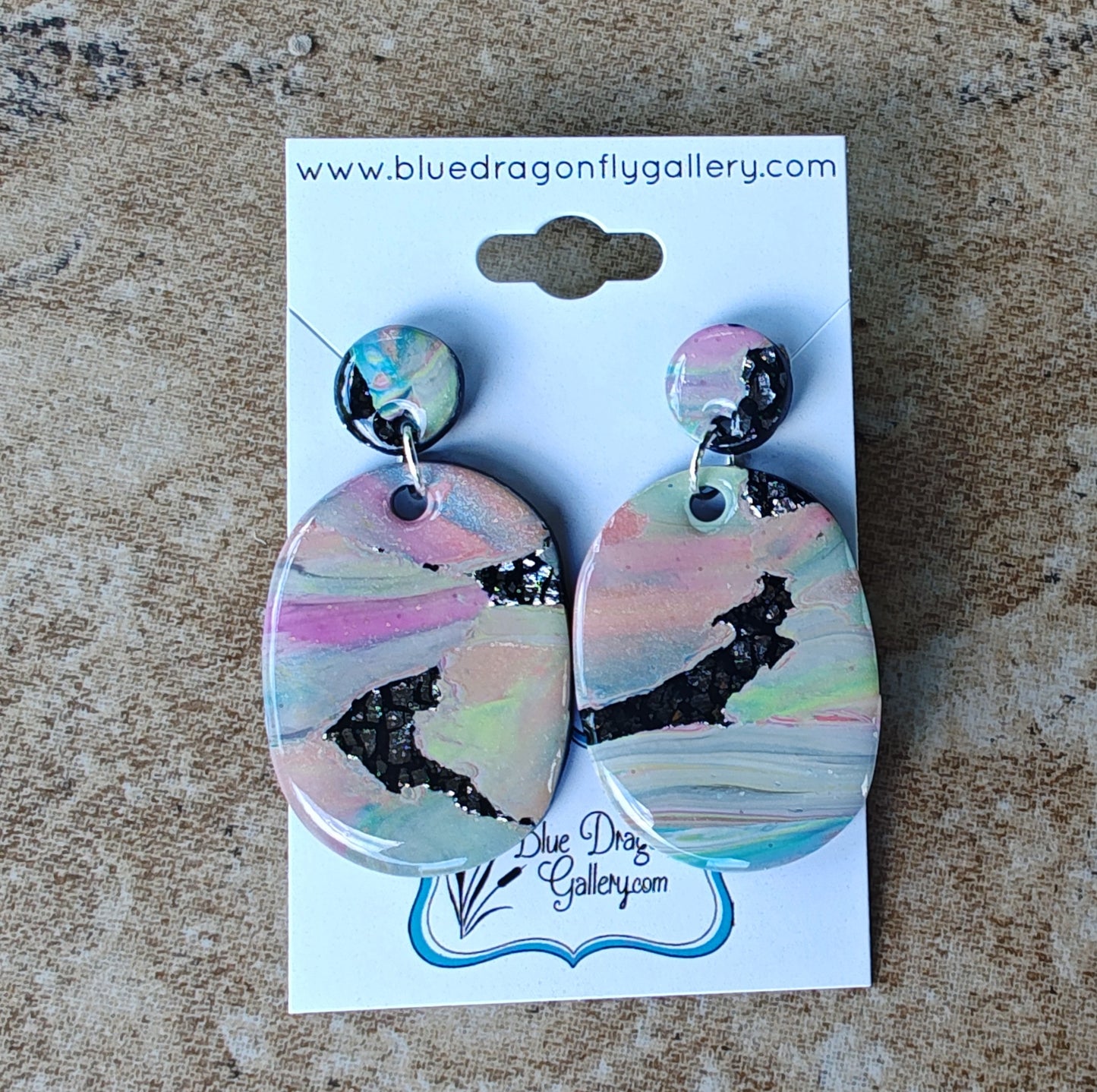 Handmade polymer earrings