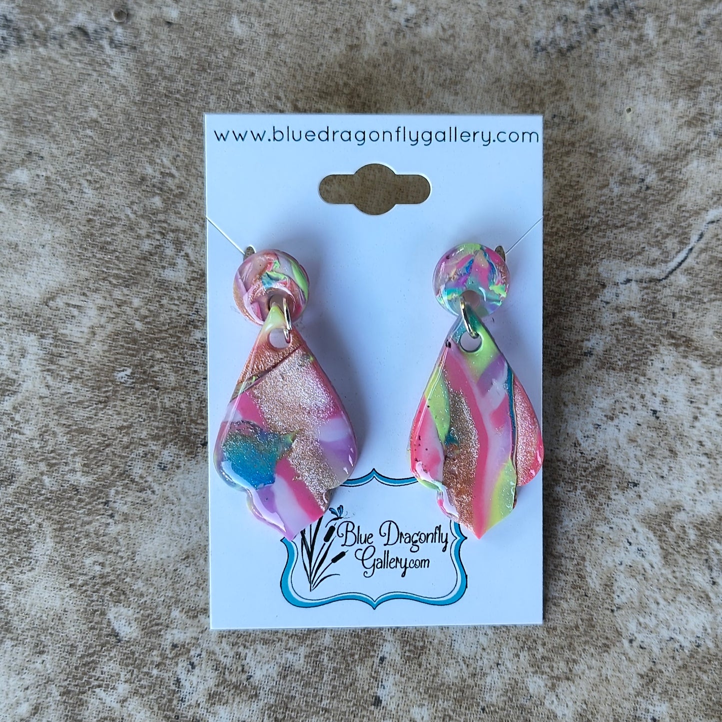 Handmade polymer earrings