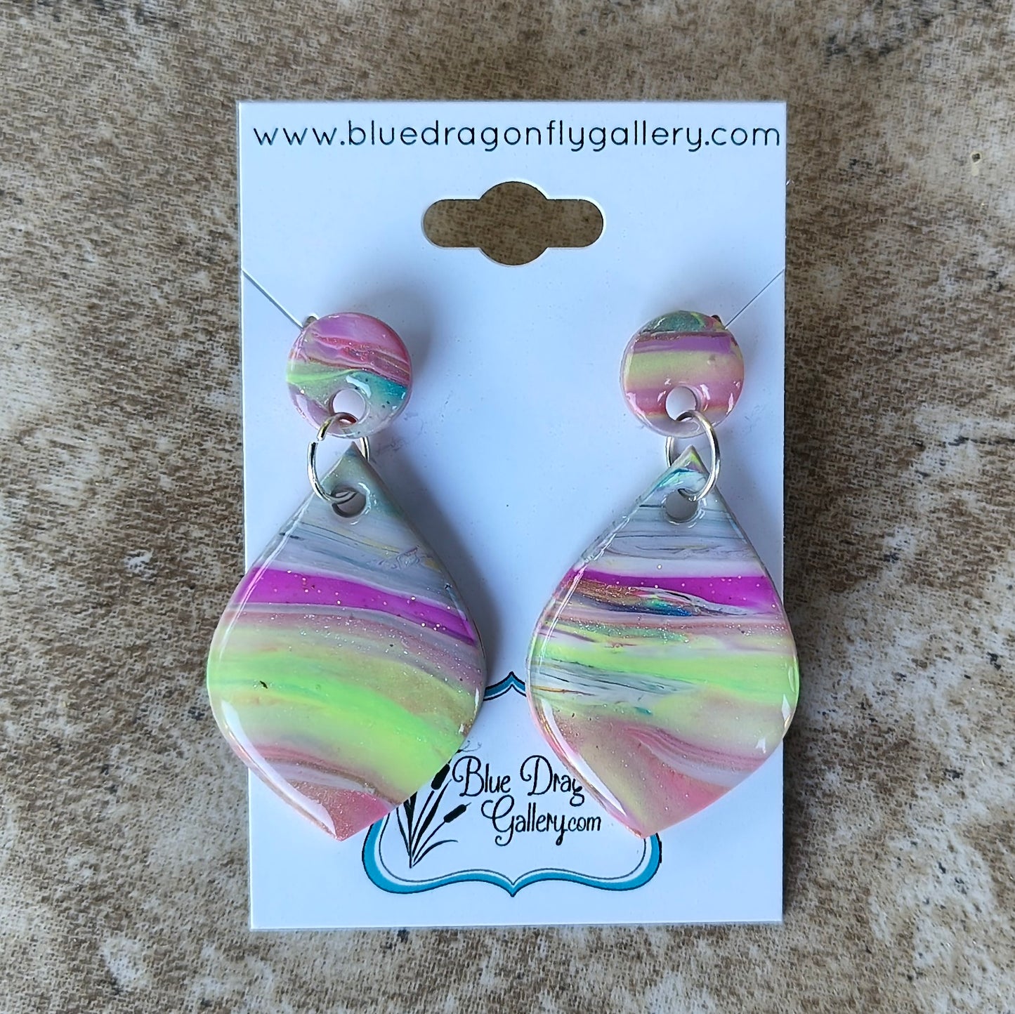 Handmade polymer earrings