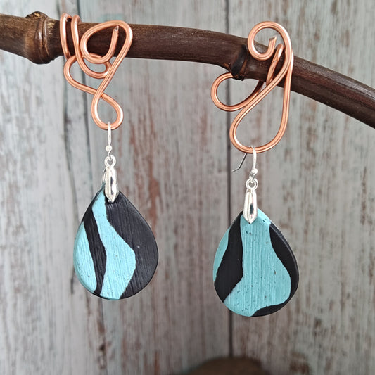 Handmade polymer earrings