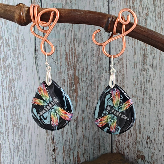 Handmade polymer earrings