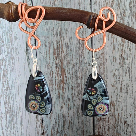 Handmade polymer earrings