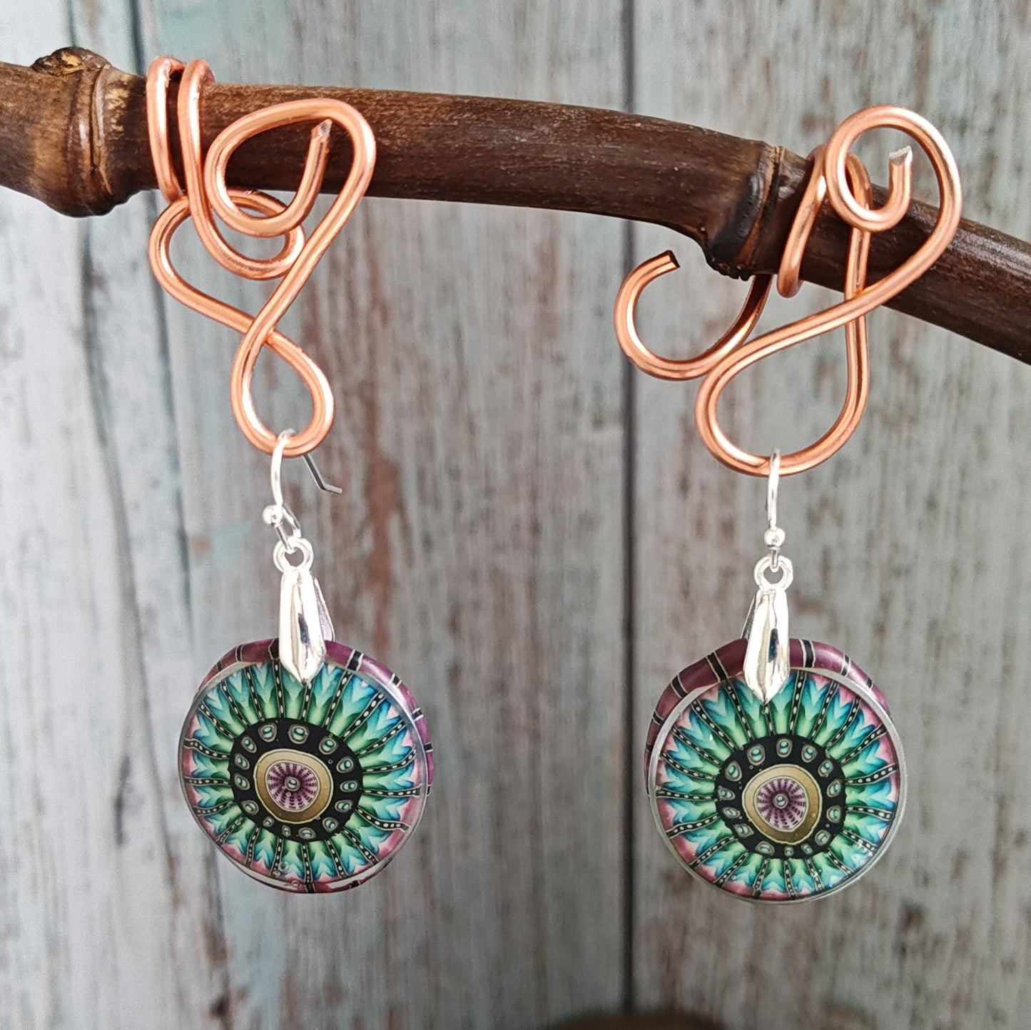 Handmade polymer earrings