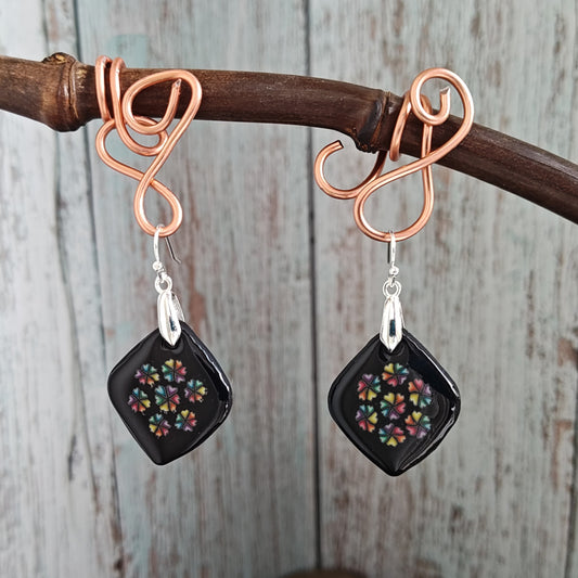 Handmade polymer earrings