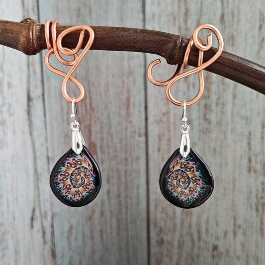 Handmade polymer earrings