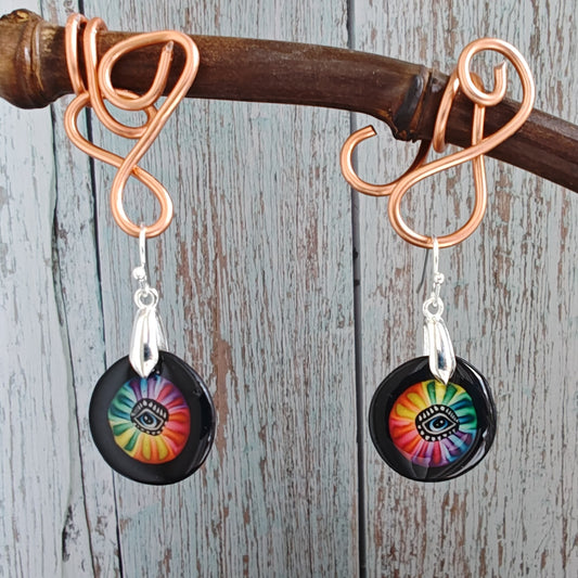 Handmade polymer earrings