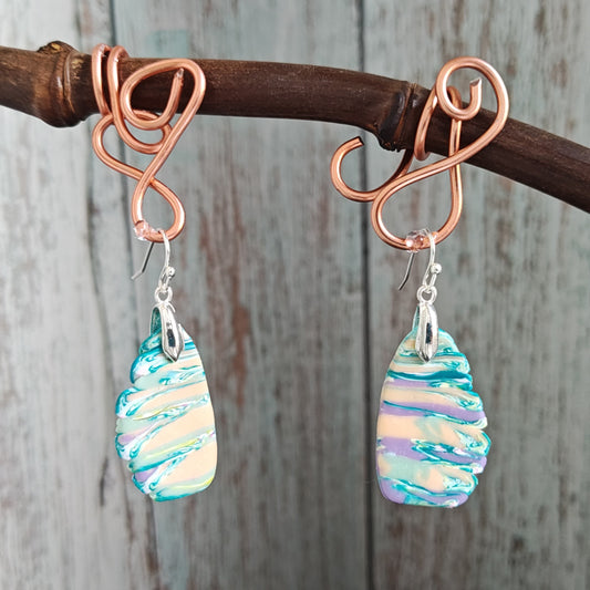 Handmade polymer earrings
