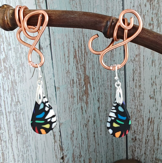 Handmade polymer earrings
