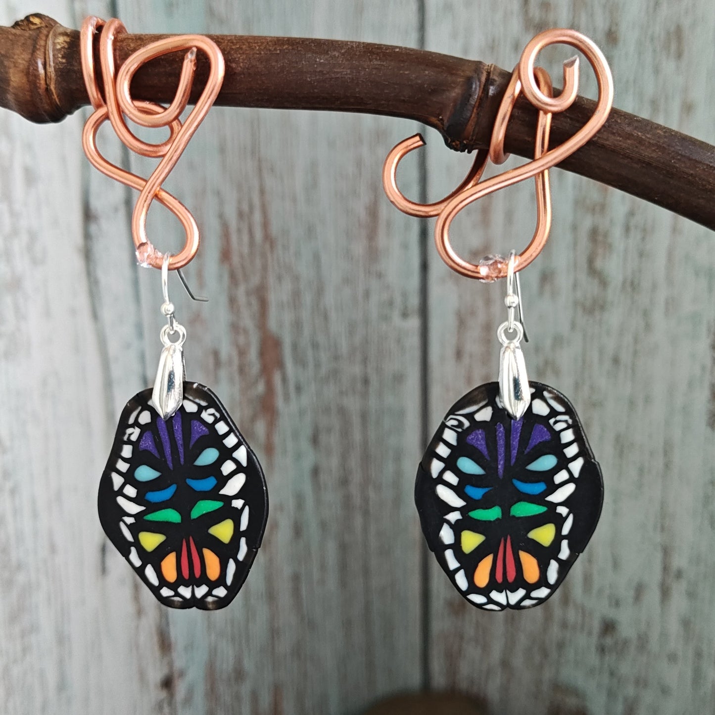 Handmade polymer earrings
