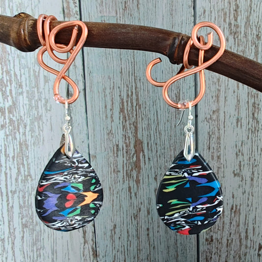 Handmade polymer earrings