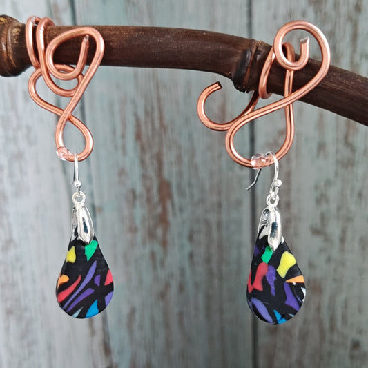 Handmade polymer earrings