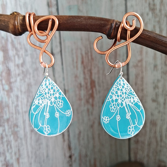 Handmade polymer earrings