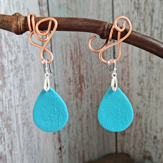 Handmade polymer earrings