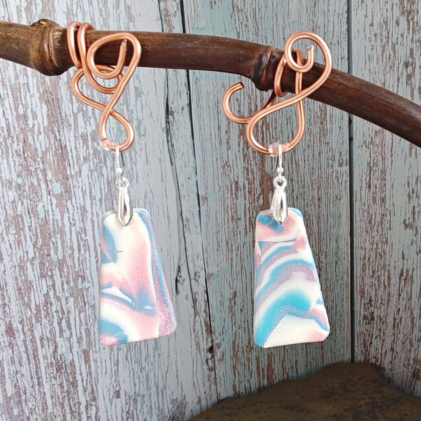 Handmade polymer earrings