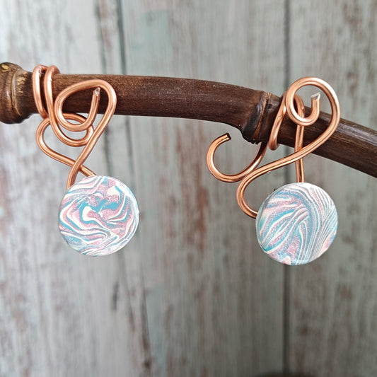 Handmade polymer earrings