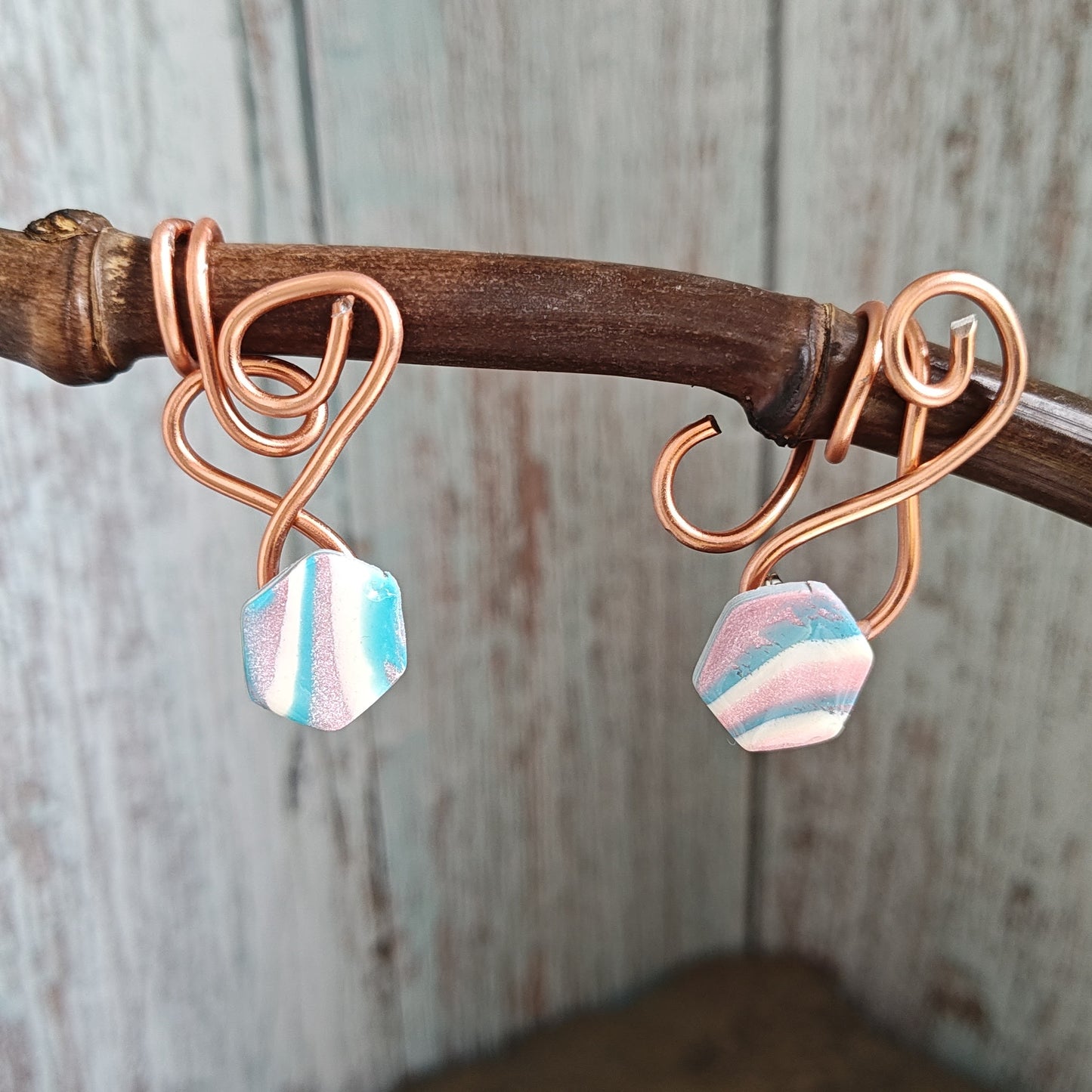 Handmade polymer earrings