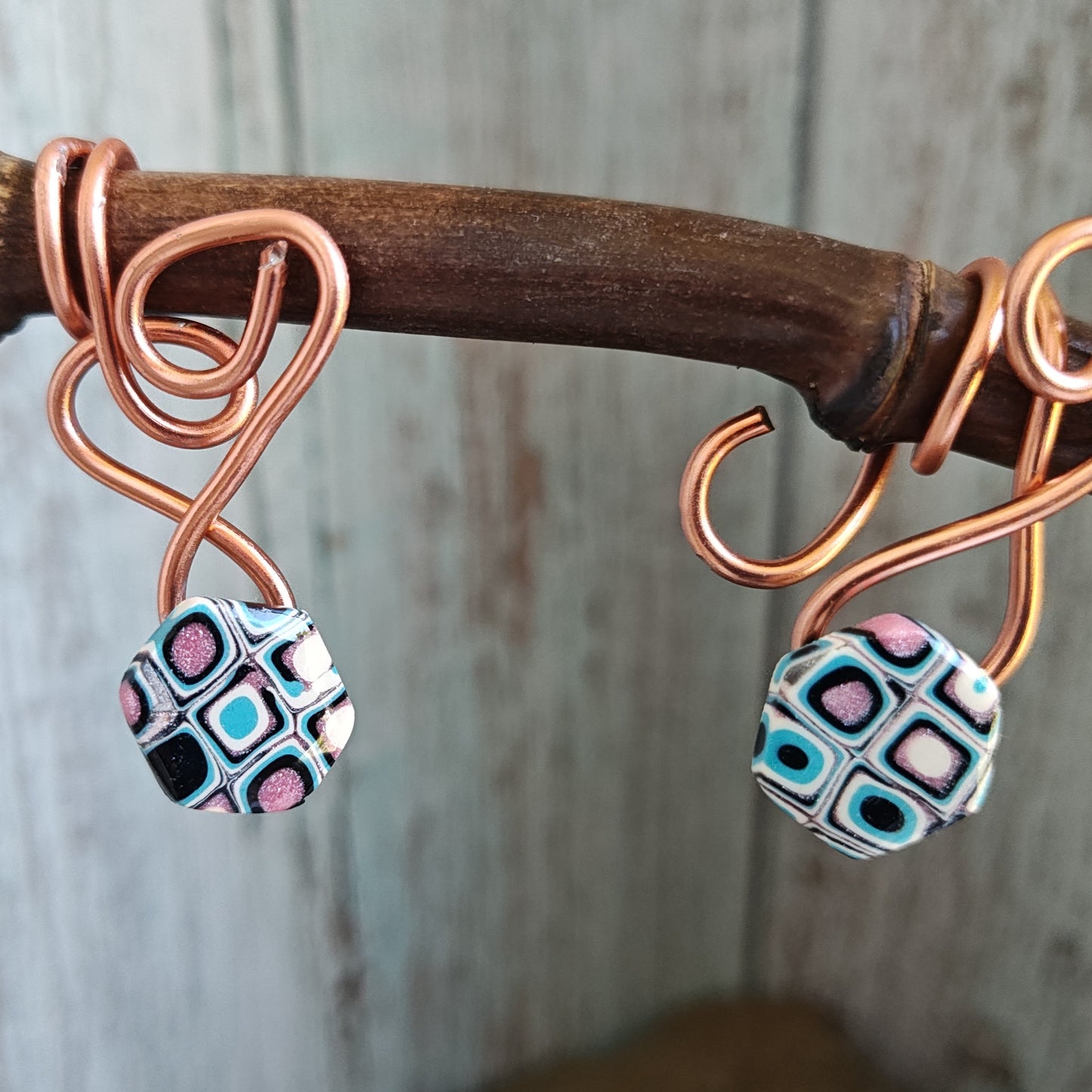 Handmade polymer earrings