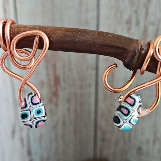 Handmade polymer earrings