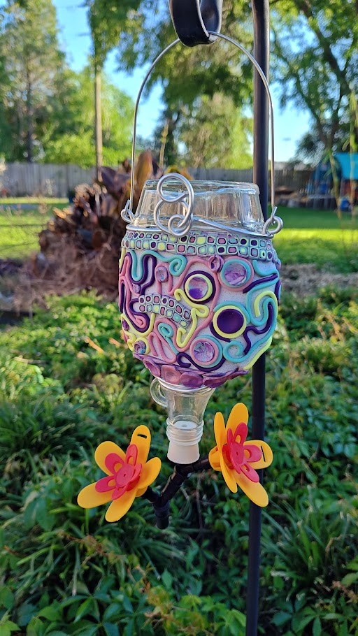 Hummingbird feeder