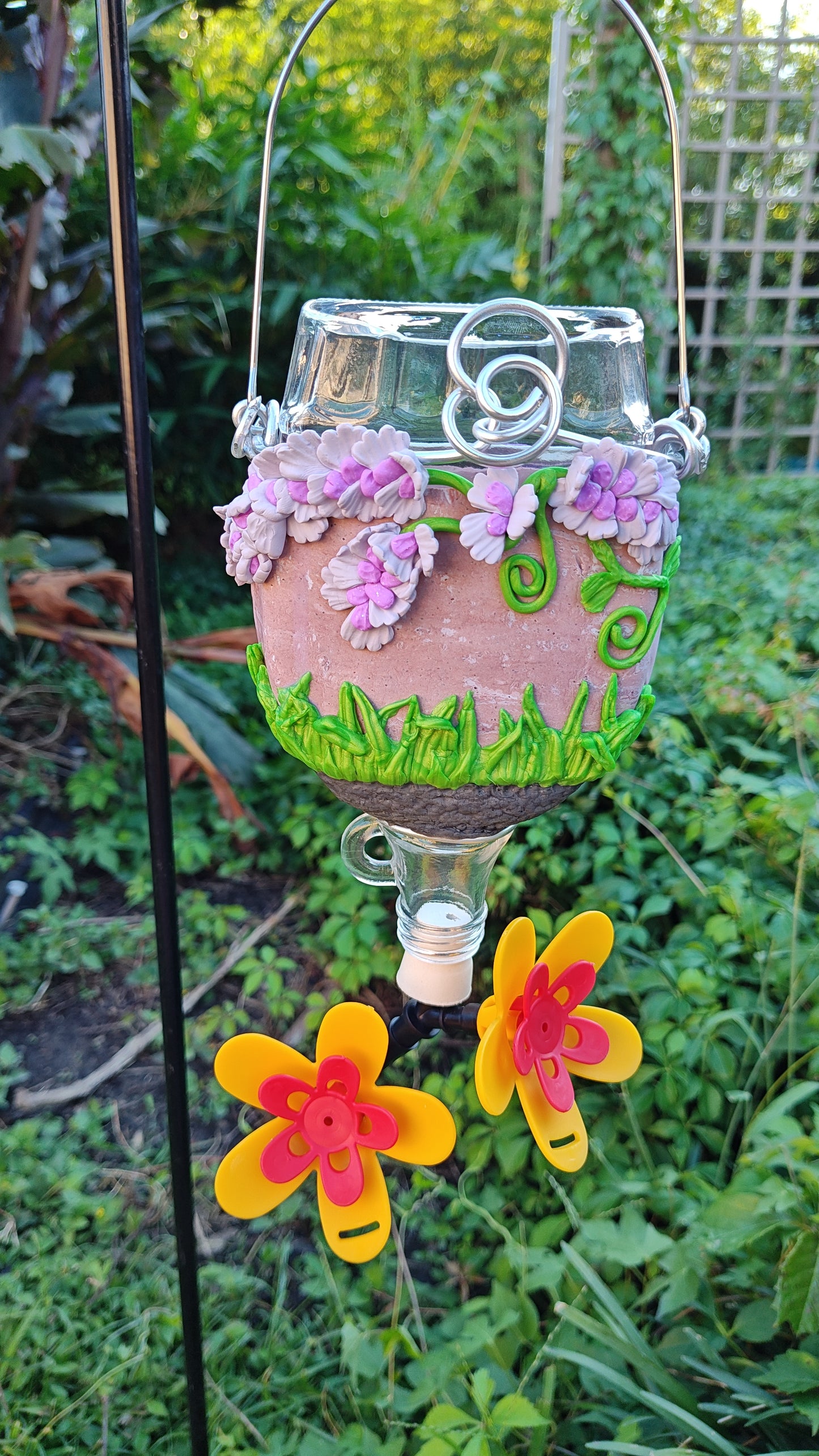 Hummingbird feeder