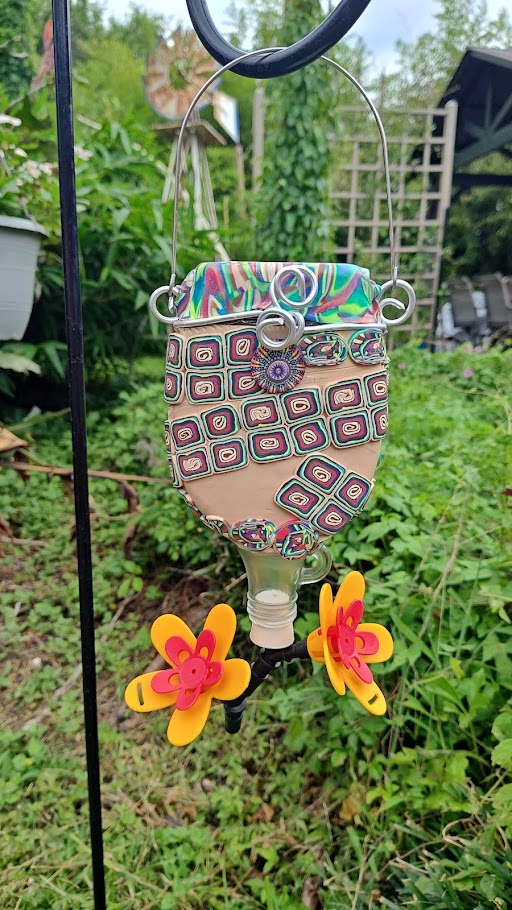 Hummingbird feeder