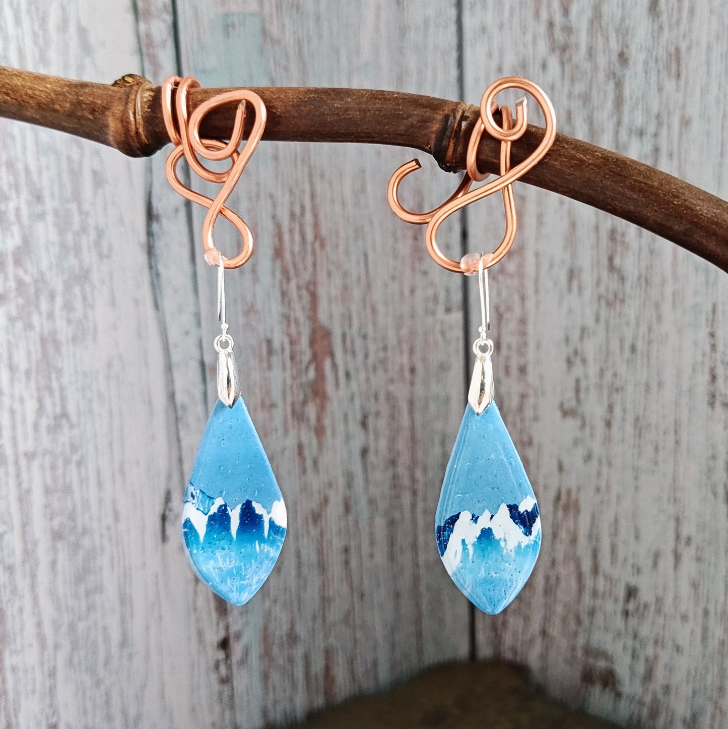 Handmade polymer earrings
