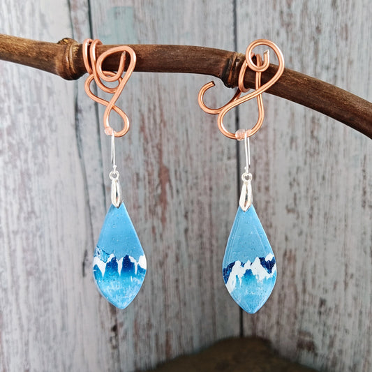 Handmade polymer earrings