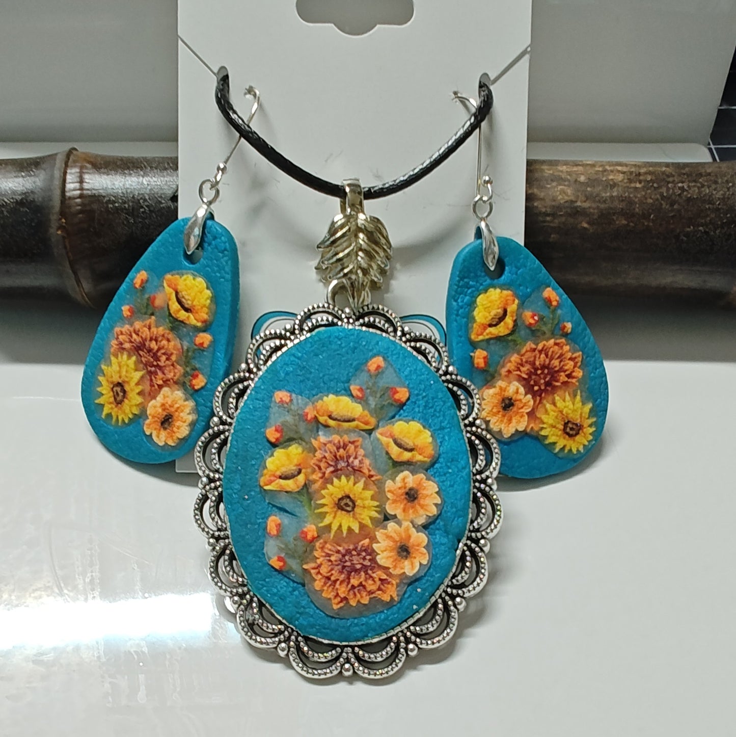 Handmade polymer earrings