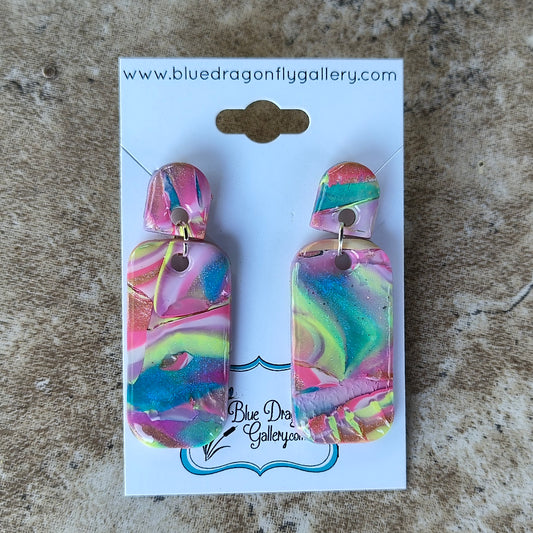 Handmade polymer earrings