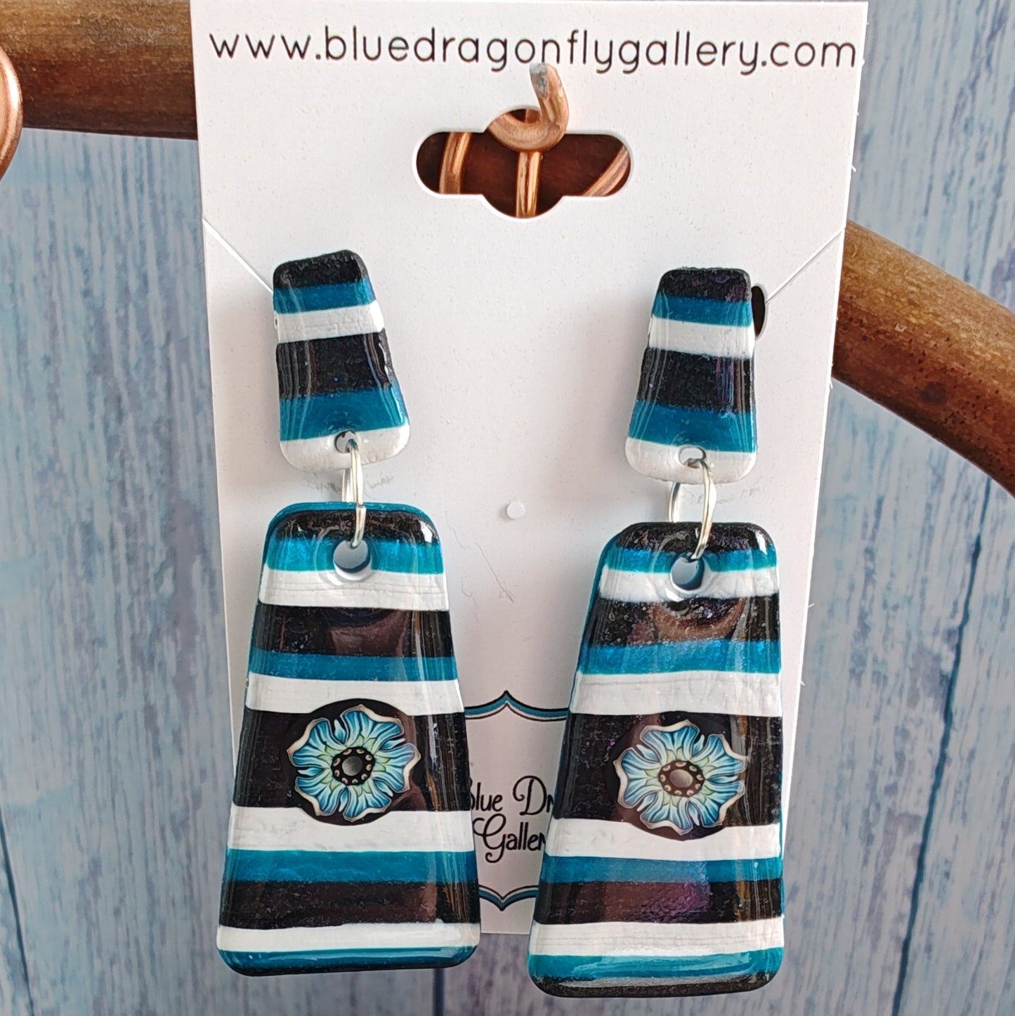 Handmade polymer earrings