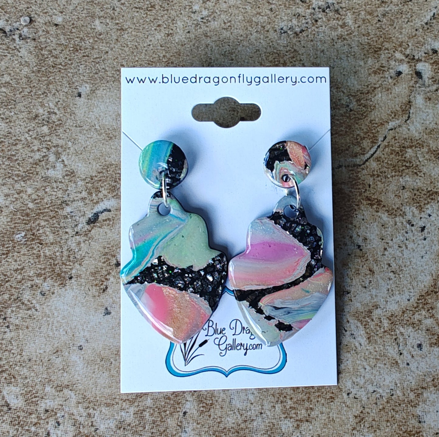Handmade polymer earrings