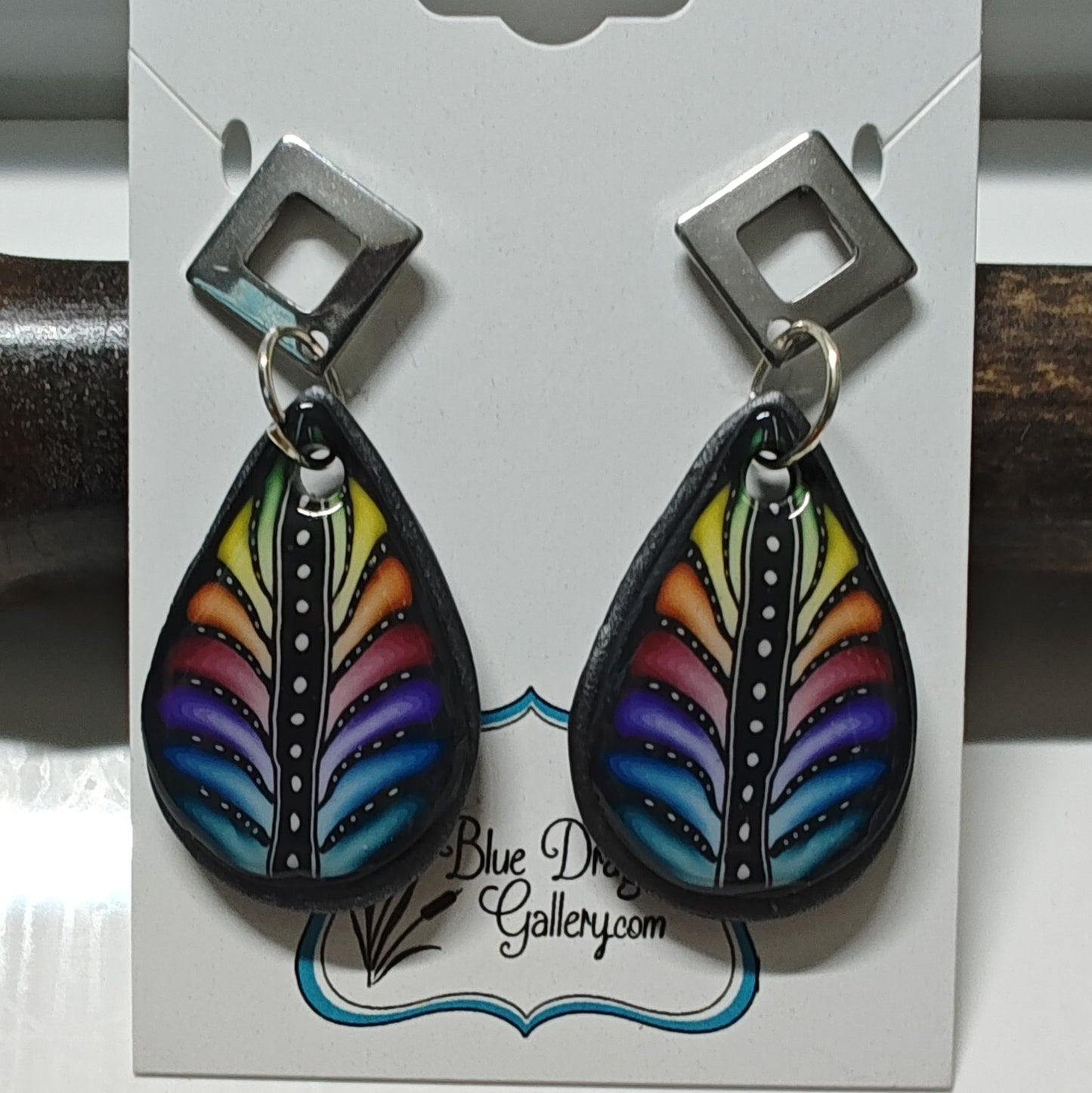 Handmade polymer earrings