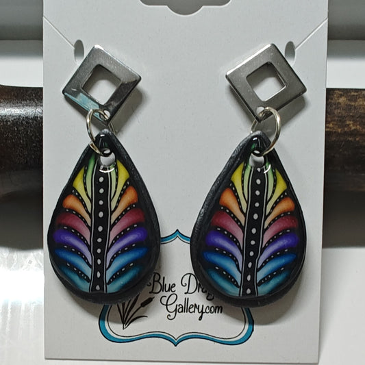 Handmade polymer earrings