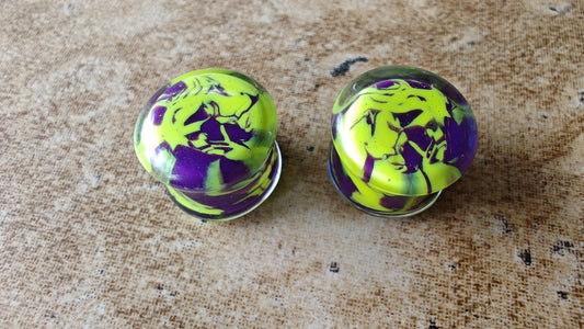 Double flare ear gauge 14mm