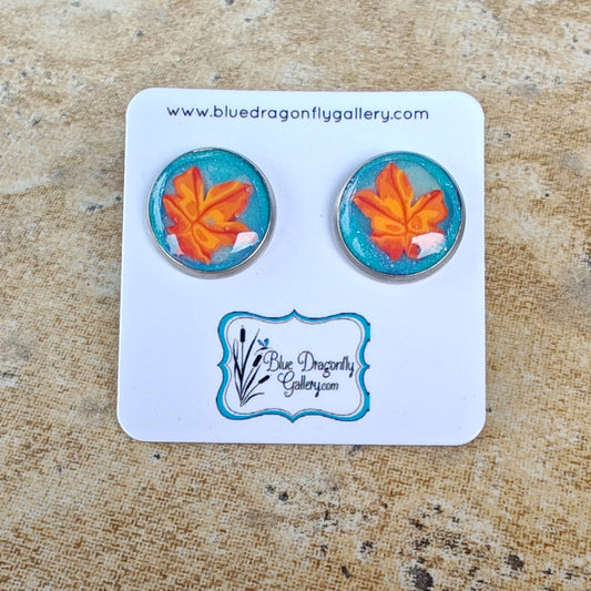 Handmade polymer earrings