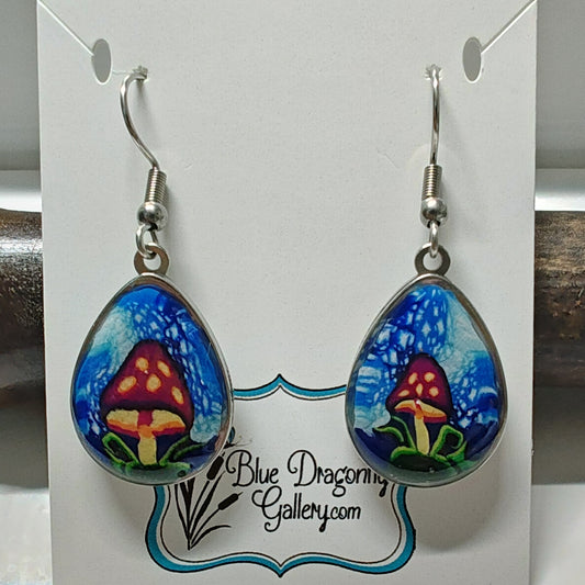 Handmade polymer earrings