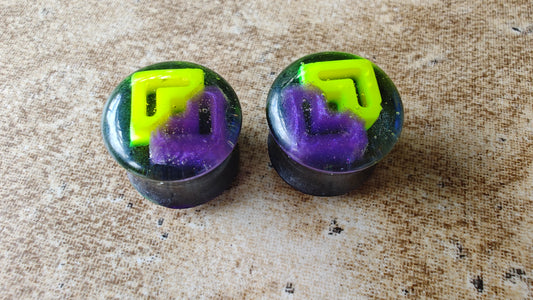 Double flare ear gauge 14mm