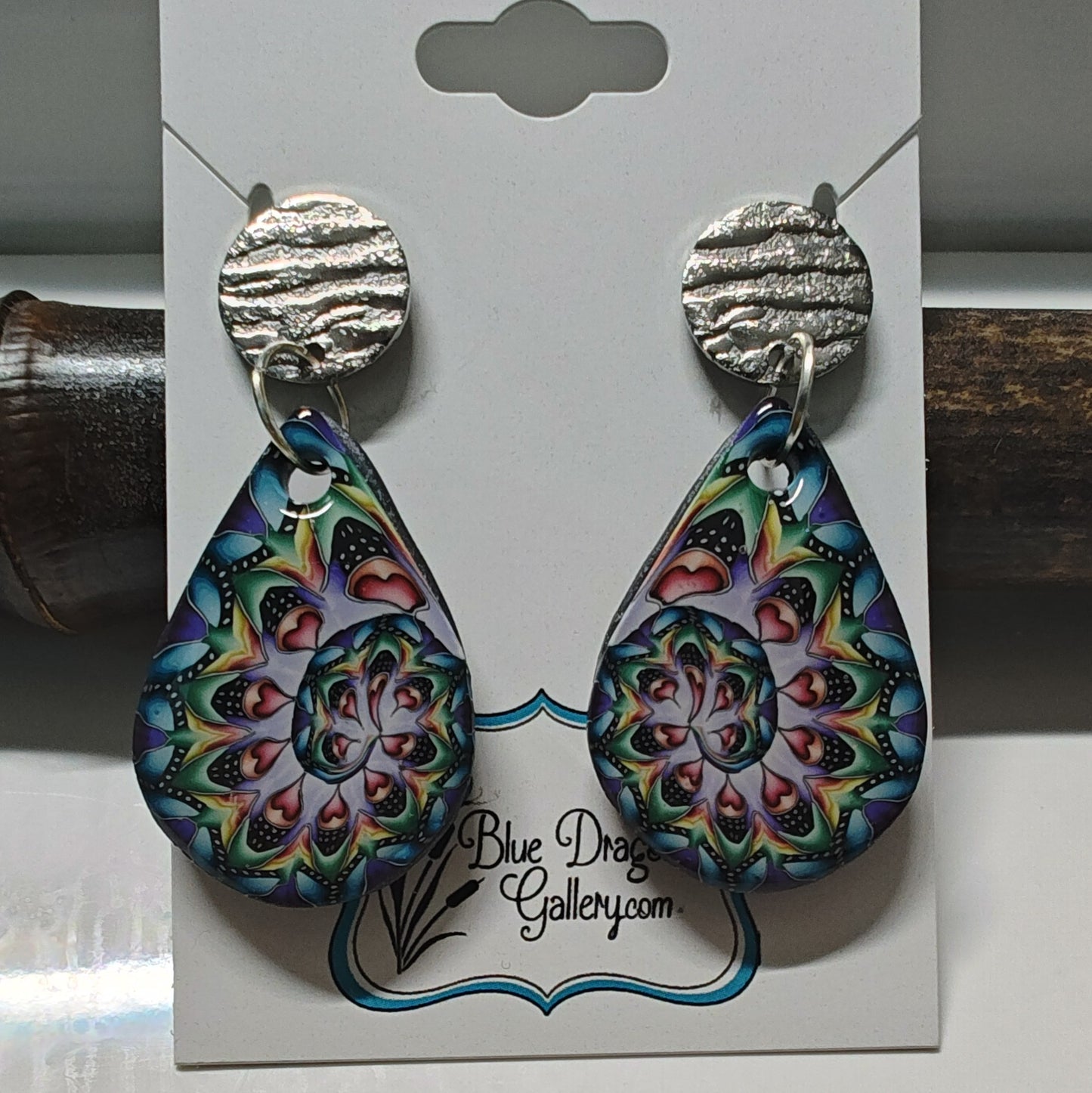 Handmade polymer earrings