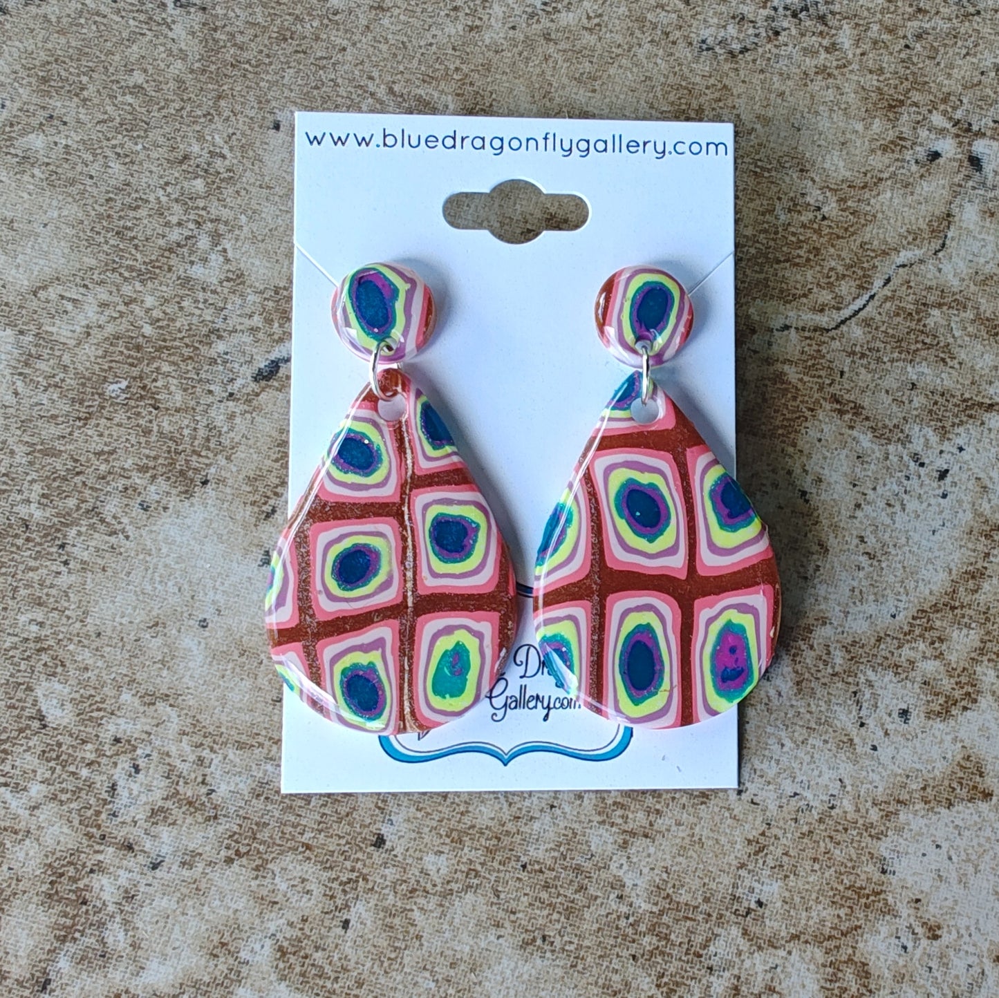 Handmade polymer earrings