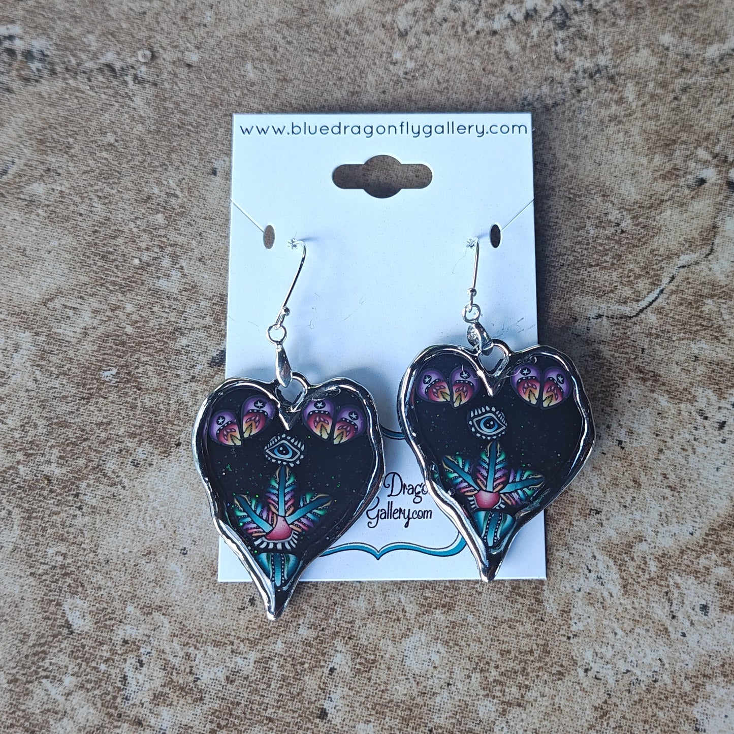 Handmade polymer earrings