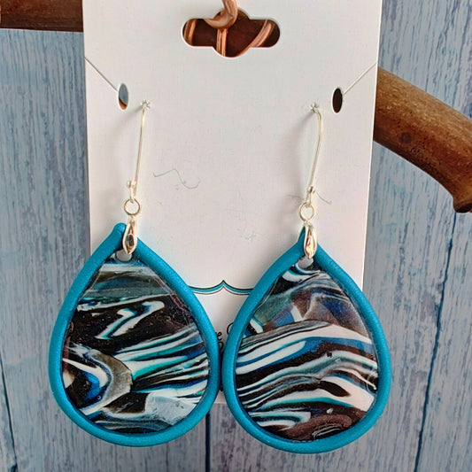 Handmade polymer earrings