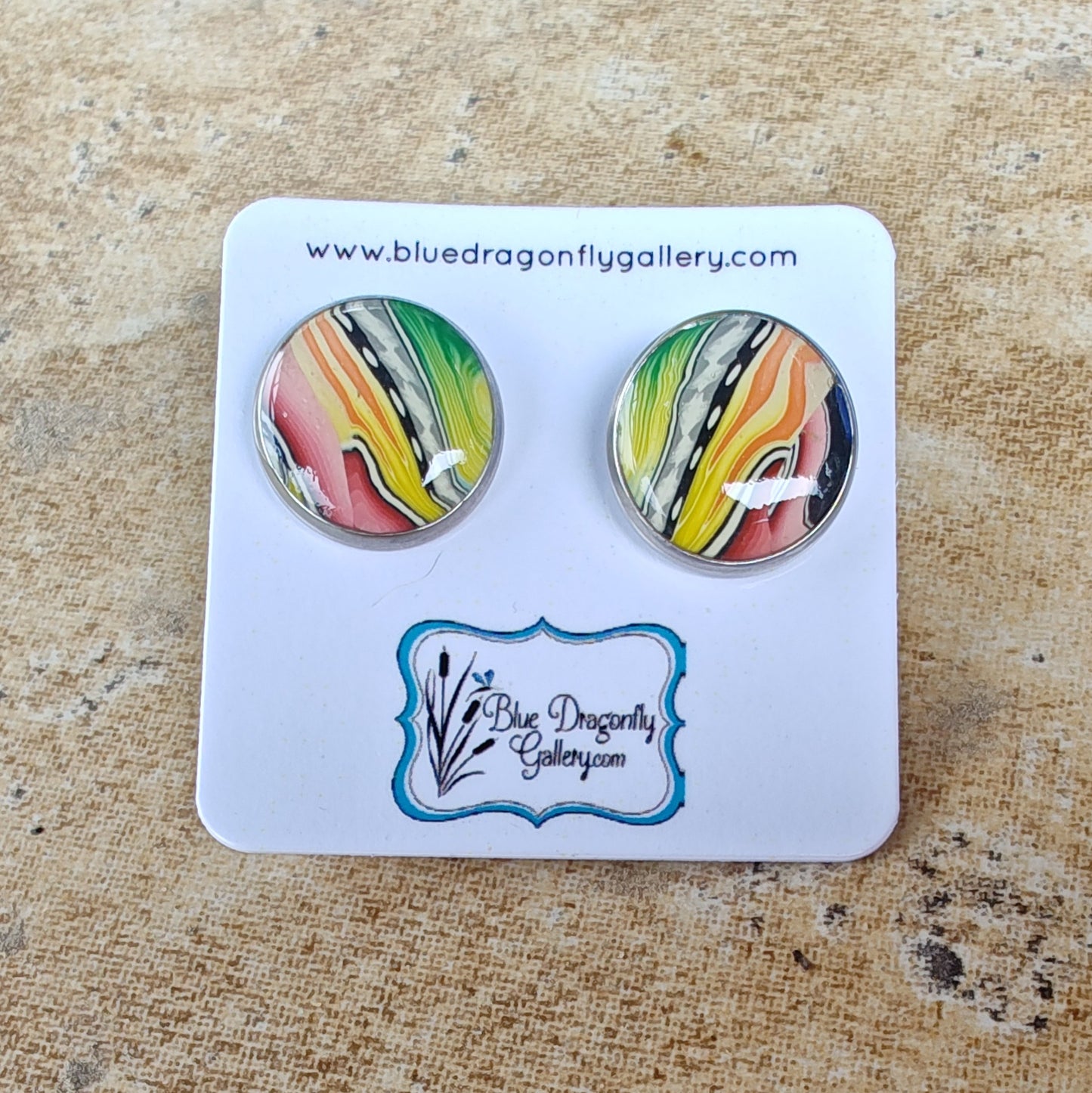 Handmade polymer earrings